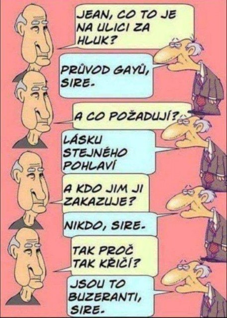 vtip o hluku na ulici